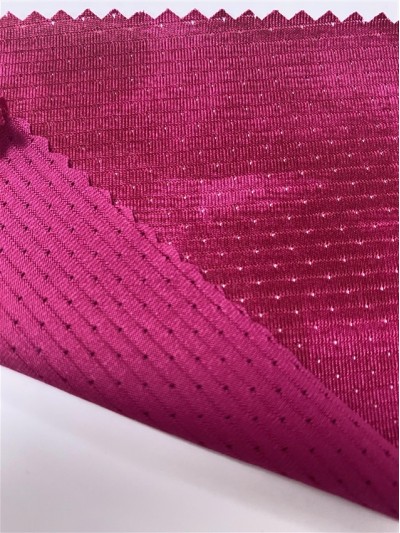 FJ-RC 0205-1 疊影重重  幅寬：170CM 克重：160GSM 吸濕排汗  成分：91%Polyester  9%Spandex 側面照